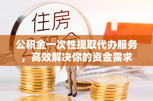 永善公积金一次性提取代办服务，高效解决你的资金需求