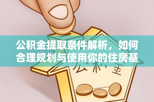 永善公积金提取条件解析，如何合理规划与使用你的住房基金