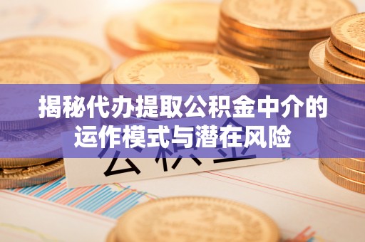 永善揭秘代办提取公积金中介的运作模式与潜在风险