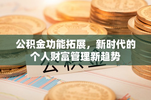 永善公积金功能拓展，新时代的个人财富管理新趋势
