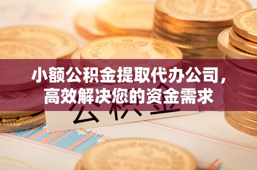 永善小额公积金提取代办公司，高效解决您的资金需求