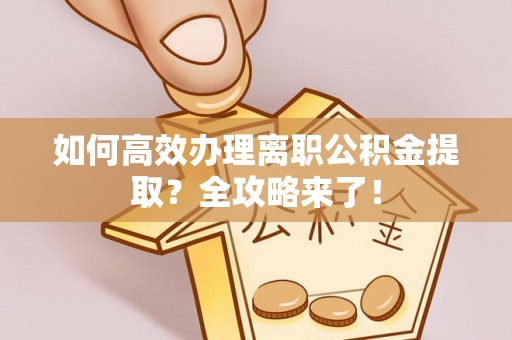 永善如何高效办理离职公积金提取？全攻略来了！