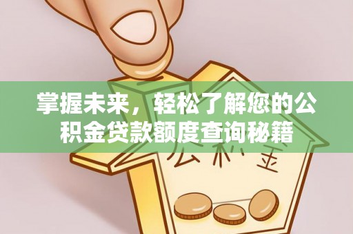 永善掌握未来，轻松了解您的公积金贷款额度查询秘籍