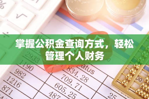 永善掌握公积金查询方式，轻松管理个人财务