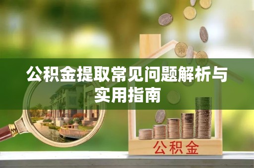 永善公积金提取常见问题解析与实用指南