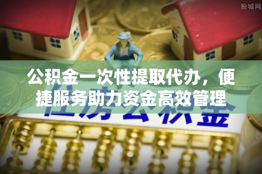 永善公积金一次性提取代办，便捷服务助力资金高效管理