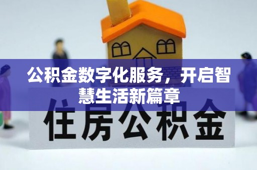 永善公积金数字化服务，开启智慧生活新篇章