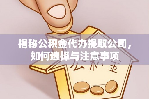 永善揭秘公积金代办提取公司，如何选择与注意事项