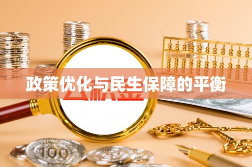 永善政策优化与民生保障的平衡