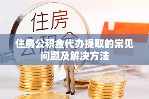 永善住房公积金代办提取的常见问题及解决方法