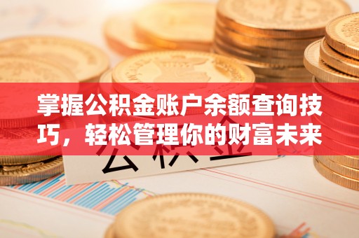 永善掌握公积金账户余额查询技巧，轻松管理你的财富未来